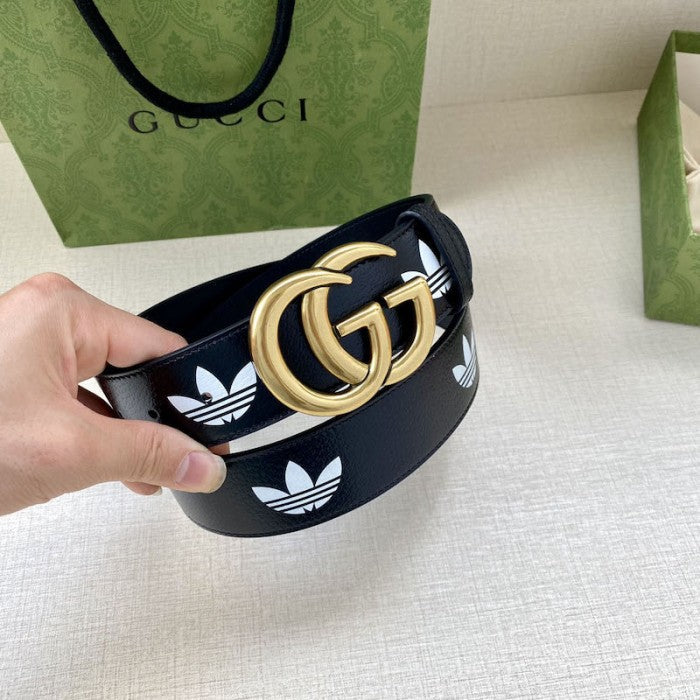 adidas x Gucci GG Marmont belt Black
