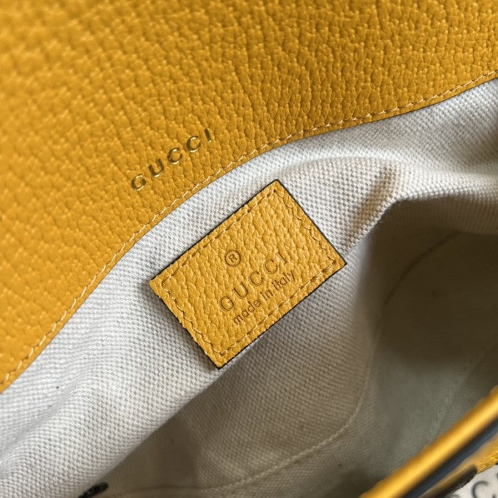 adidas x Gucci Horsebit 1955 mini bag ý658574 Yellow