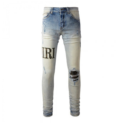 Amiri Core Applique Jean Clay Indigo