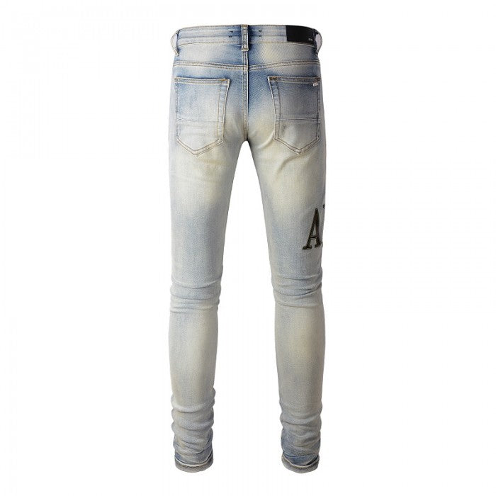 Amiri Core Applique Jean Clay Indigo