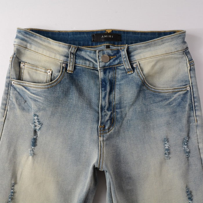 Amiri Core Applique Jean Clay Indigo