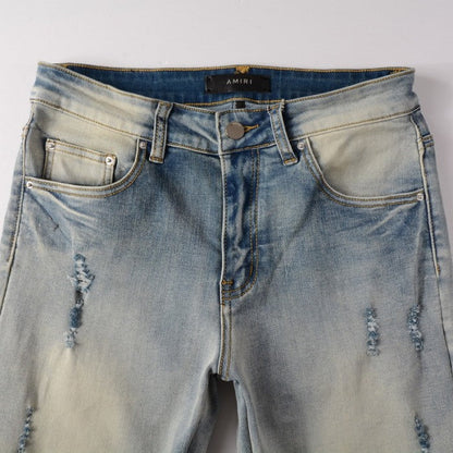 Amiri Core Applique Jean Clay Indigo