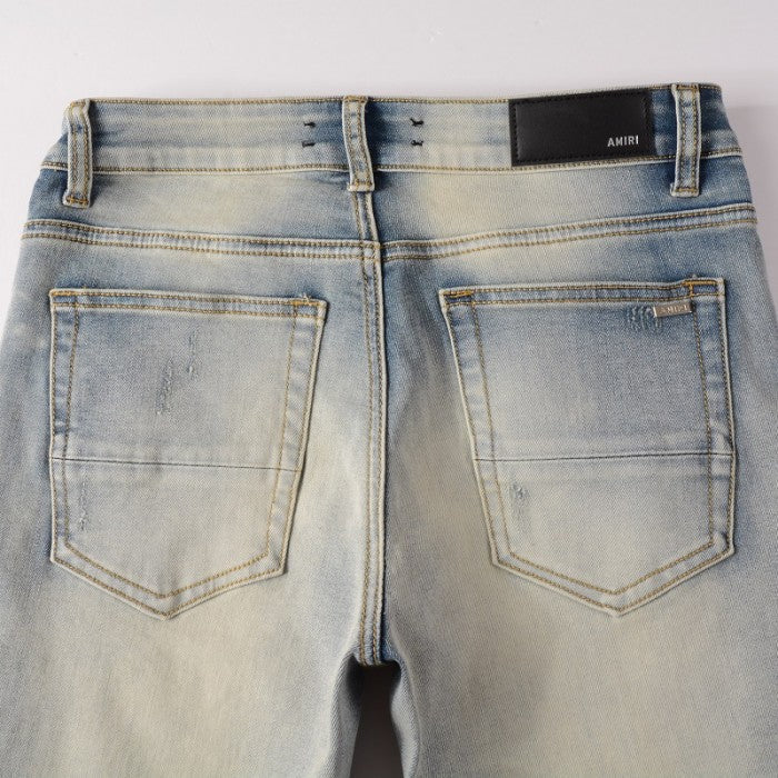 Amiri Core Applique Jean Clay Indigo