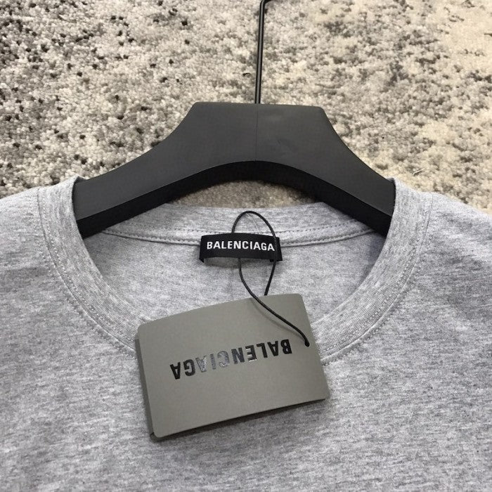 Balenciaga BB Regular Fit T-shirt in Grey