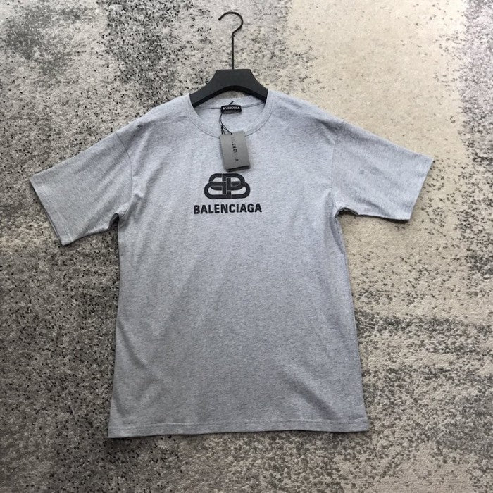 Balenciaga BB Regular Fit T-shirt in Grey
