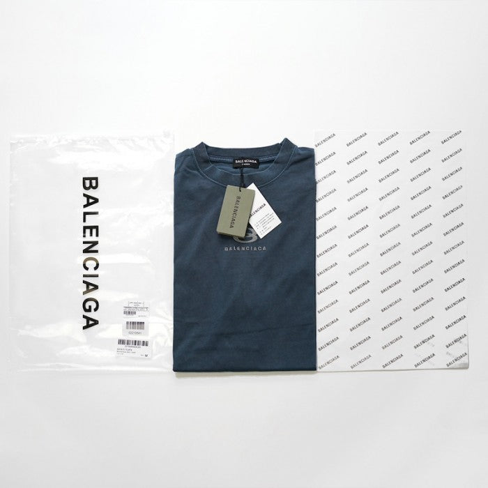 Balenciaga Unity T-shirt Large Fit in Navy