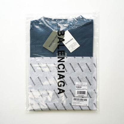 Balenciaga Unity T-shirt Large Fit in Navy