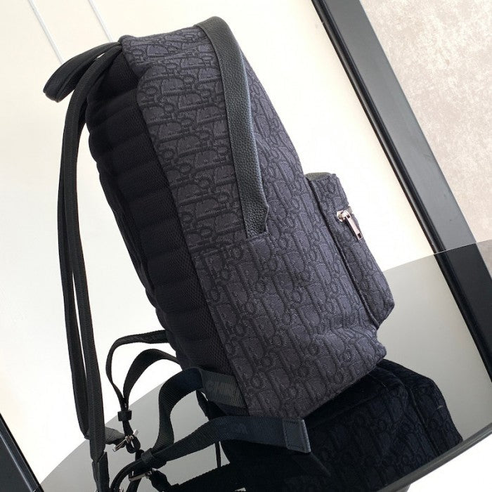Dior Rider Backpack Black Dior Oblique Jacquard