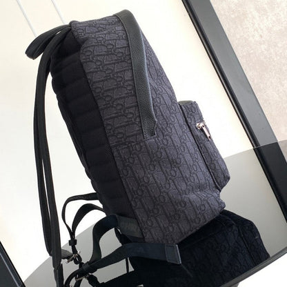 Dior Rider Backpack Black Dior Oblique Jacquard