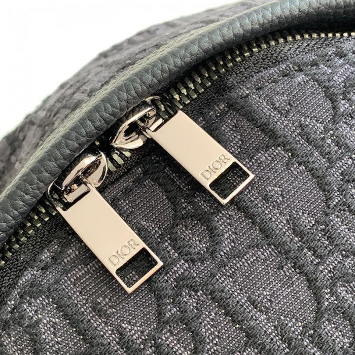 Dior Rider Backpack Black Dior Oblique Jacquard