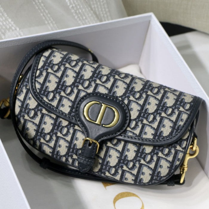 Dior Bobby East-West Bag Oblique Blue