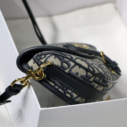Dior Bobby East-West Bag Oblique Blue