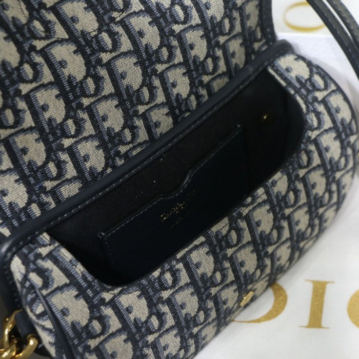 Dior Bobby East-West Bag Oblique Blue