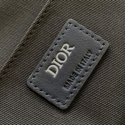 Dior Hit The Road Backpack Navy Blue CD Diamond Canvas