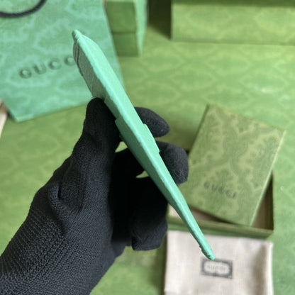 Gucci GG Marmont keychain card case ý701070 Green