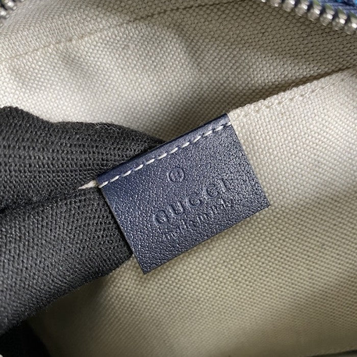 Gucci GG Marmont Multicolour small shoulder bag blue 447632