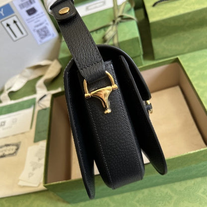 Gucci Horsebit 1955 shoulder bag ý602204 Black