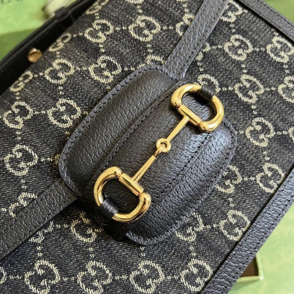 Gucci Horsebit 1955 shoulder bag ý602204 Black