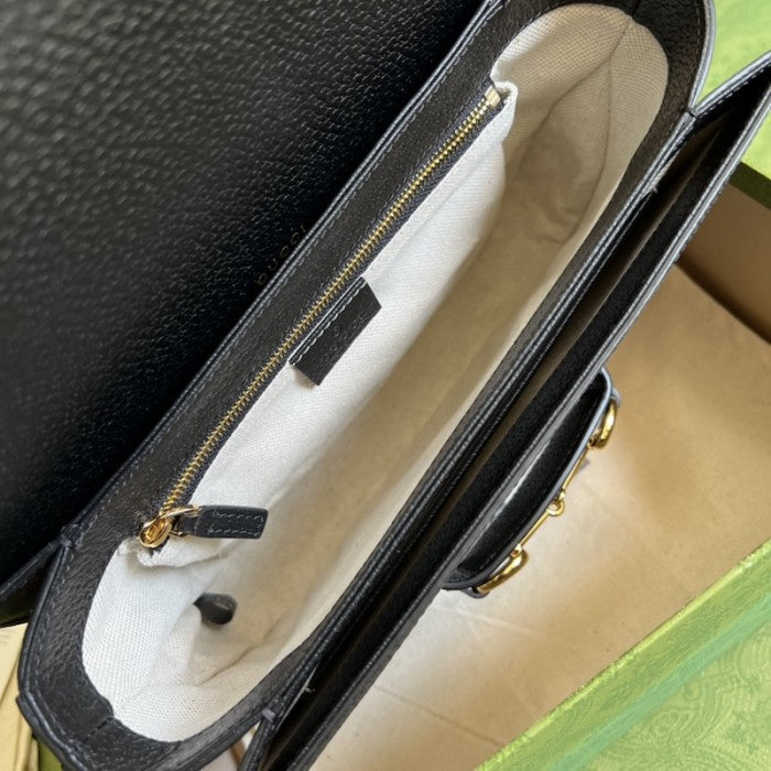 Gucci Horsebit 1955 shoulder bag ý602204 Black