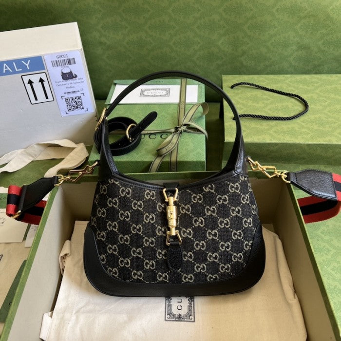Gucci Jackie 1961 small shoulder bag ý678843 Black