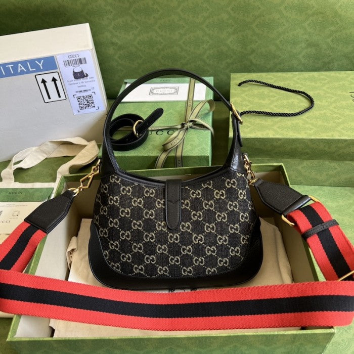 Gucci Jackie 1961 small shoulder bag ý678843 Black