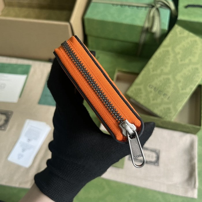 Gucci Jumbo GG continental wallet Orange ý739484