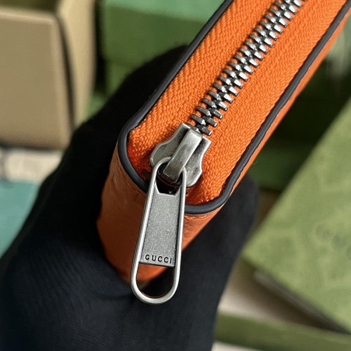 Gucci Jumbo GG continental wallet Orange ý739484