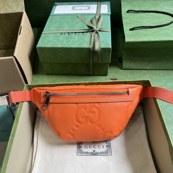 Gucci Jumbo GG small belt bag Orange ý658582
