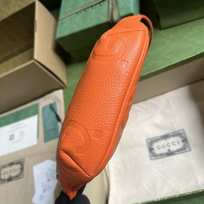 Gucci Jumbo GG small belt bag Orange ý658582