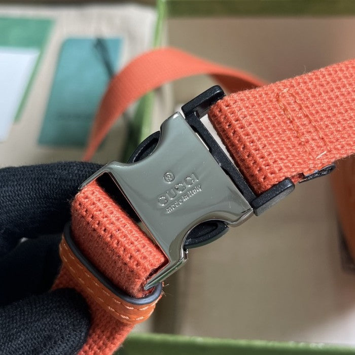 Gucci Jumbo GG small belt bag Orange ý658582