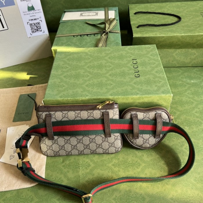 Gucci Ophidia GG heart utility belt ý698805