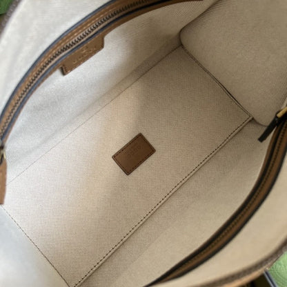 Gucci Small top handle bag with Double G ý715772 Brown