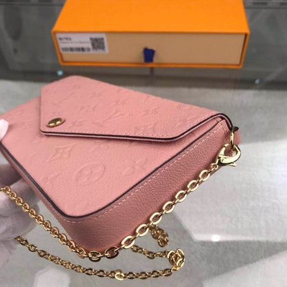 LV Monogram Empreinte Felicie Pochette M67856