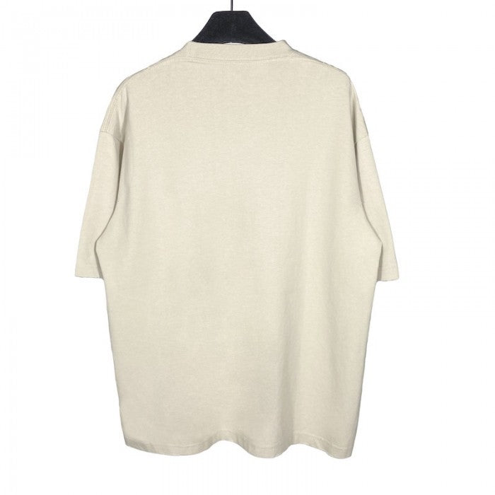 Balenciaga Year Of The Tiger T-shirt Medium Fit in Cream