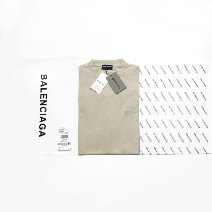 Balenciaga Year Of The Tiger T-shirt Medium Fit in Cream